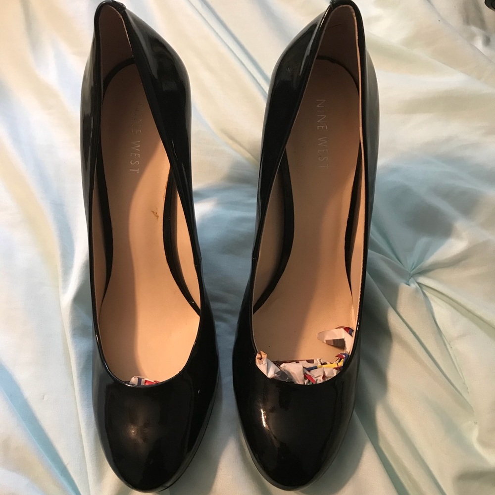 NINE WEST Patent Leather Heels